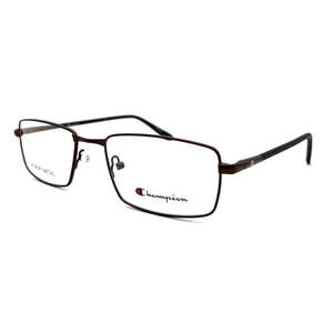 NEW CHAMPION WAKE C03 DARK BROWN AUTHENTIC EYEGLASSES 55-19-140